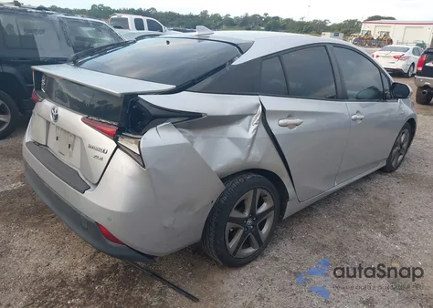 2019 Toyota Prius Xle z USA, uszkodzony, nr VIN JTDKARFU4K3073829